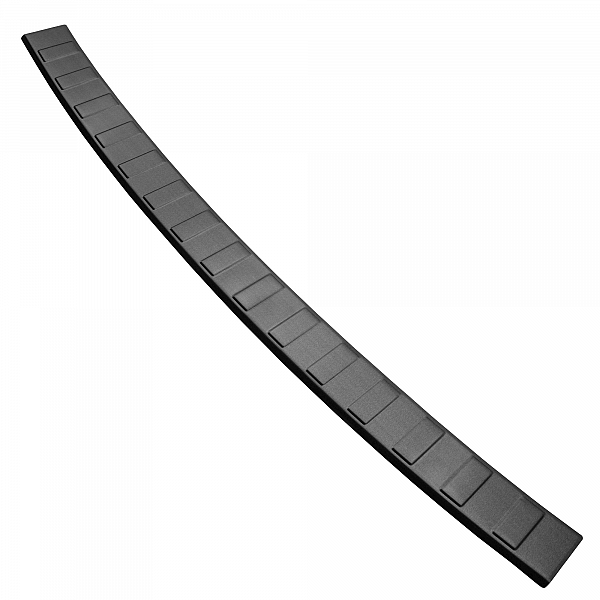 Stainless Steel Rear Bumper Protector Compatible With Mercedes Benz GLC (also for AMG) 09.2015-04.2019 Rearguard, Tailored Fit Bumper Guard,  Loading Edge Protector- Colour Dark Grey Brushed Stainless Steel