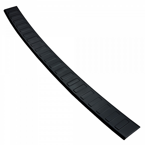 Stainless Steel Rear Bumper Protector Compatible With BMW 5 series Touring (Estate) G31 (not for M Sport) 06.2017-06.2020 Rearguard, Tailored Fit Bumper Guard,  Loading Edge Protector- Colour Black Mirror Stainless Steel (Black Chrome)