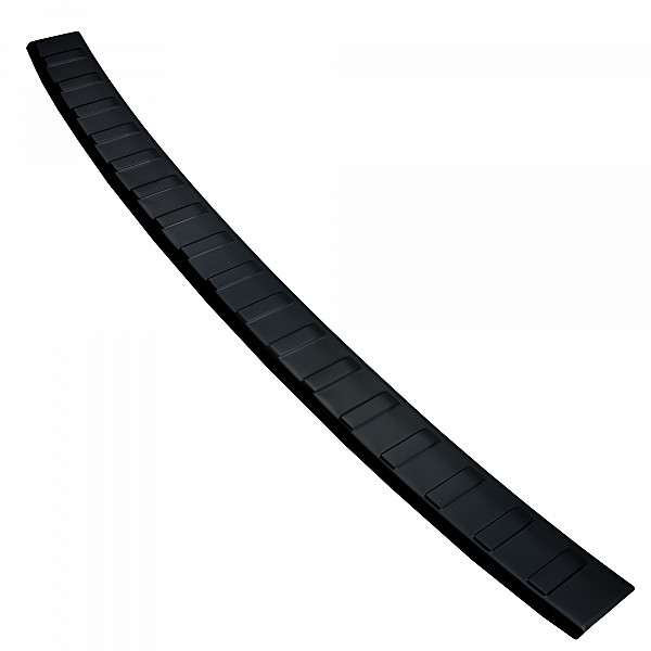 Stainless Steel Rear Bumper Protector Compatible With Audi A4 Avant (Estate) B9 10.2015-11.2024 Rearguard, Tailored Fit Bumper Guard,  Loading Edge Protector- Colour Black Mirror Stainless Steel (Black Chrome)