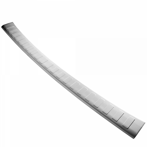 Stainless Steel Rear Bumper Protector Compatible With Mercedes Benz E Class T Modell (Estate) S213 09.2016-09.2020 Rearguard, Tailored Fit Bumper Guard,  Loading Edge Protector- Colour Brushed Stainless Steel
