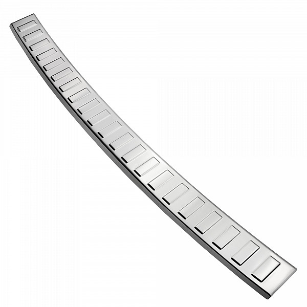 Stainless Steel Rear Bumper Protector Compatible With BMW 3 series Touring (Estate) G21 (not for M Sport) 09.2019-06.2022 (not for M Sport) Rearguard, Tailored Fit Bumper Guard,  Loading Edge Protector- Colour Polished Stainless Steel (Chro
