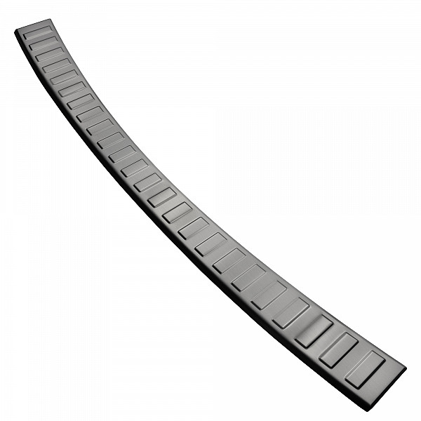 Stainless Steel Rear Bumper Protector Compatible With BMW 3 series Touring (Estate) G21 for M Sport 09.2019-06.2022 (only for M Sport) Rearguard, Tailored Fit Bumper Guard,  Loading Edge Protector- Colour Brushed Stainless Steel
