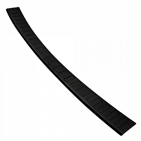 Stainless Steel Rear Bumper Protector Compatible With BMW 3 series Touring (Estate) G21 for M Sport 09.2019-06.2022 (only for M Sport) Rearguard, Tailored Fit Bumper Guard,  Loading Edge Protector- Colour Black Mirror Stainless Steel (Black