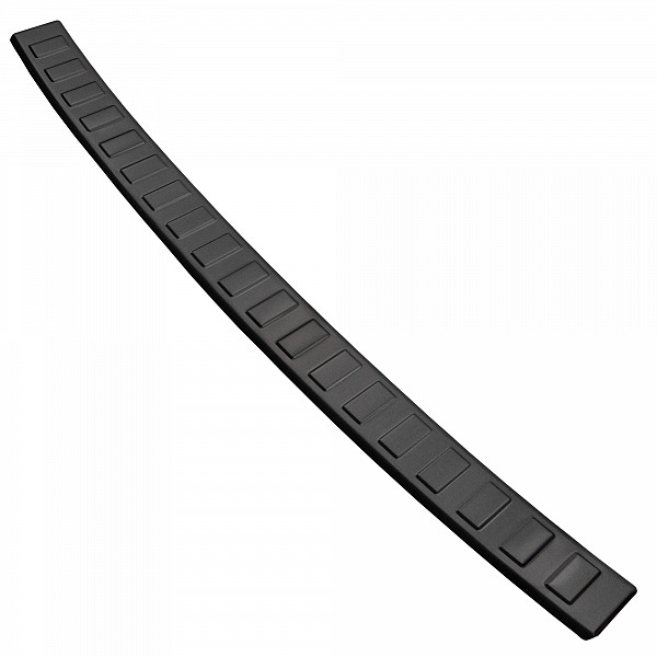Stainless Steel Rear Bumper Protector Compatible With BMW 3 series Touring (Estate) G21 for M Sport 09.2019-06.2022 (only for M Sport) Rearguard, Tailored Fit Bumper Guard,  Loading Edge Protector- Colour Dark Grey Brushed Stainless Steel