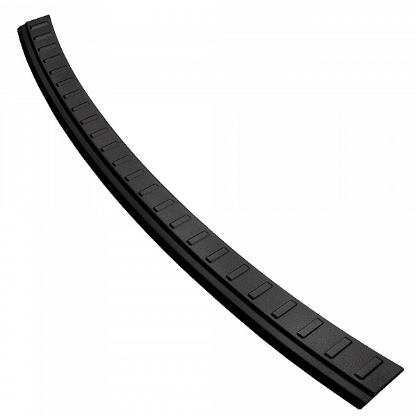 Stainless Steel Rear Bumper Protector Compatible With Porsche Macan 04.2014-03.2024 Rearguard, Tailored Fit Bumper Guard,  Loading Edge Protector- Colour Matte Black Powdercoated Stainless Steel
