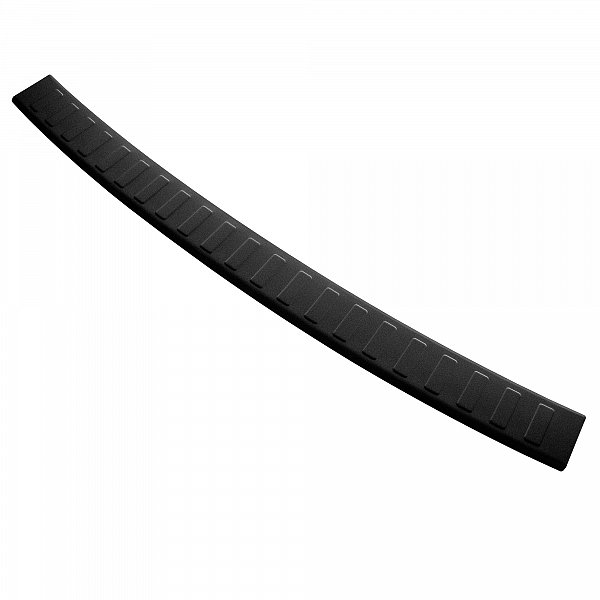 Stainless Steel Rear Bumper Protector Compatible With BMW 5 series Touring (Estate) G31 (not for M Sport) 06.2017-06.2020 Rearguard, Tailored Fit Bumper Guard,  Loading Edge Protector- Colour Matte Black Powdercoated Stainless Steel