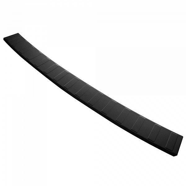 Stainless Steel Rear Bumper Protector Compatible With Peugeot Expert & Traveller 09.2016-> Rearguard, Tailored Fit Bumper Guard,  Loading Edge Protector- Colour Matte Black Powdercoated Stainless Steel