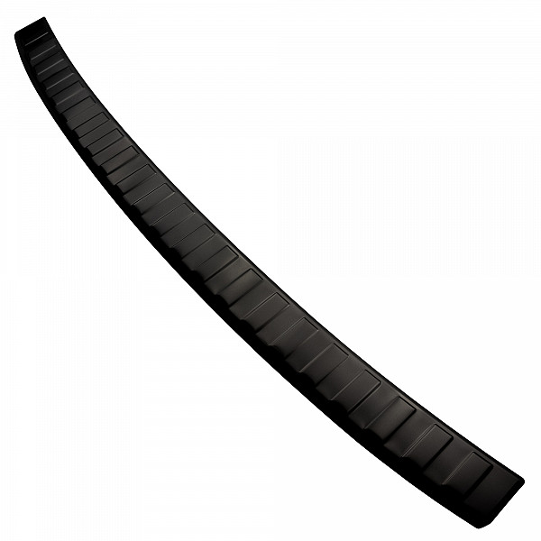 Stainless Steel Rear Bumper Protector Compatible With BMW X5 G05 with M Sport 11.2018-> (only for M Sport) Rearguard, Tailored Fit Bumper Guard,  Loading Edge Protector- Colour Black Mirror Stainless Steel (Black Chrome)
