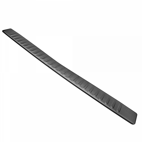 Stainless Steel Rear Bumper Protector Compatible With Mercedes Benz Vito & Viano W639 & V639 06.2003-04.2014 Rearguard, Tailored Fit Bumper Guard,  Loading Edge Protector- Colour Dark Grey Brushed Stainless Steel