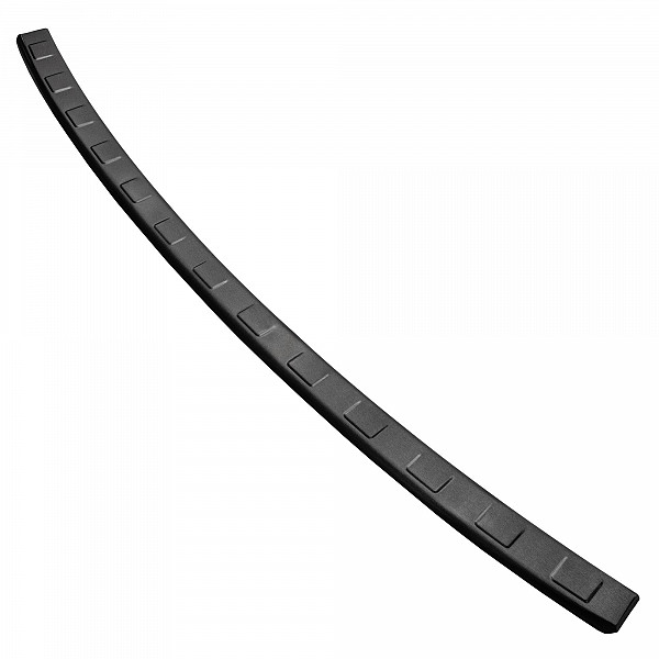 Stainless Steel Rear Bumper Protector Compatible With Jeep Grand Cherokee 07.2022-> Rearguard, Tailored Fit Bumper Guard,  Loading Edge Protector- Colour Dark Grey Brushed Stainless Steel