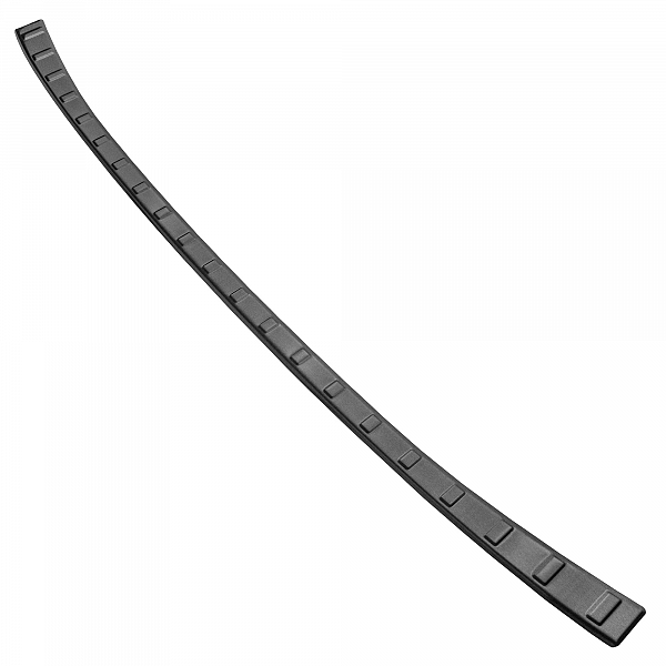 Stainless Steel Rear Bumper Protector Compatible With Nissan Qashqai III 07.2021-> Rearguard, Tailored Fit Bumper Guard,  Loading Edge Protector- Colour Dark Grey Brushed Stainless Steel