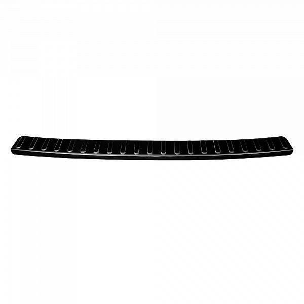 Stainless Steel Rear Bumper Protector Compatible With Volkswagen Passat B8 Limousine 11.2014-11.2023 Rearguard, Tailored Fit Bumper Guard,  Loading Edge Protector- Colour Black Mirror Stainless Steel (Black Chrome)