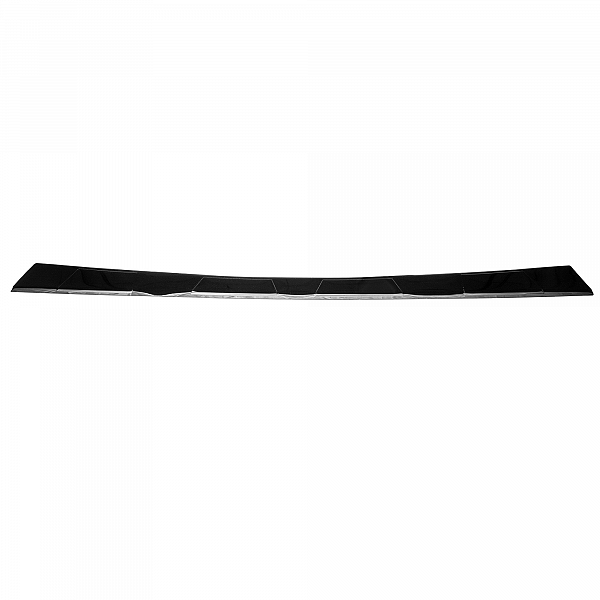 Stainless Steel Rear Bumper Protector Compatible With Mitsubishi ASX 10.2017-08.2019 Rearguard, Tailored Fit Bumper Guard,  Loading Edge Protector- Colour Black Mirror Stainless Steel (Black Chrome)