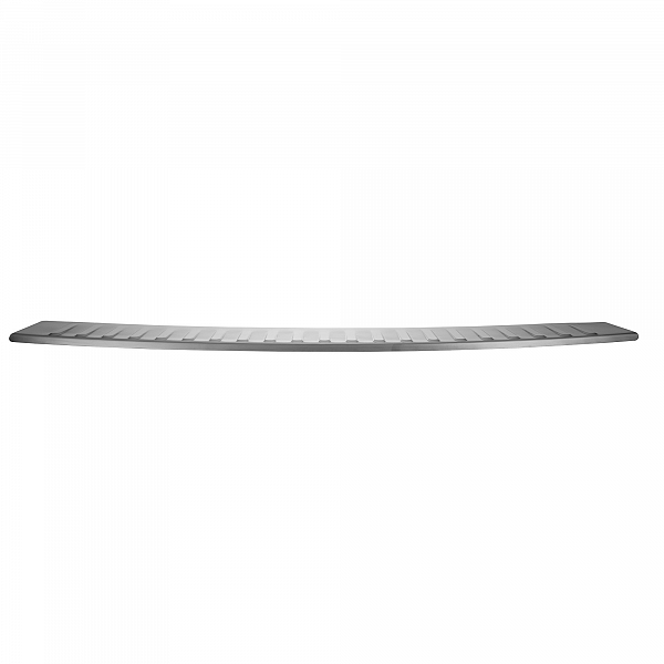 Stainless Steel Rear Bumper Protector Compatible With Dacia Duster 04.2010-12.2017 Rearguard, Tailored Fit Bumper Guard,  Loading Edge Protector- Colour Brushed Stainless Steel