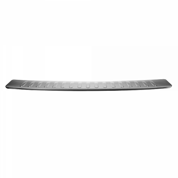 Stainless Steel Rear Bumper Protector Compatible With MINI Cooper, Cooper S, JCW, 3 doors & Coupe R56 & R58 11.2006-05.2015 Rearguard, Tailored Fit Bumper Guard,  Loading Edge Protector- Colour Brushed Stainless Steel