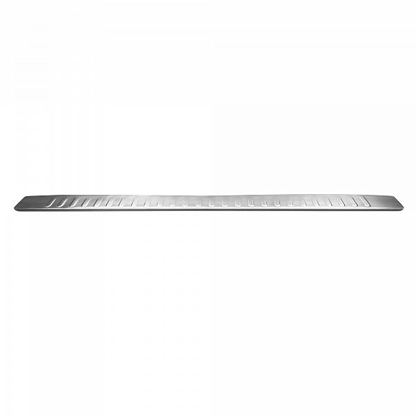Stainless Steel Rear Bumper Protector Compatible With Mercedes Benz Vito & Viano W639 & V639 06.2003-04.2014 Rearguard, Tailored Fit Bumper Guard,  Loading Edge Protector- Colour Brushed Stainless Steel