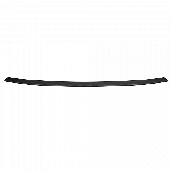 Stainless Steel Rear Bumper Protector Compatible With Hyundai Tucson IV 12.2020-> Rearguard, Tailored Fit Bumper Guard,  Loading Edge Protector- Colour Matte Black Powdercoated Stainless Steel