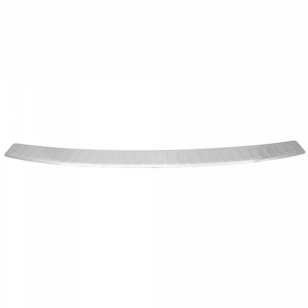 Stainless Steel Rear Bumper Protector Compatible With BMW X5 F15 11.2013-07.2018 Rearguard, Tailored Fit Bumper Guard,  Loading Edge Protector- Colour Brushed Stainless Steel