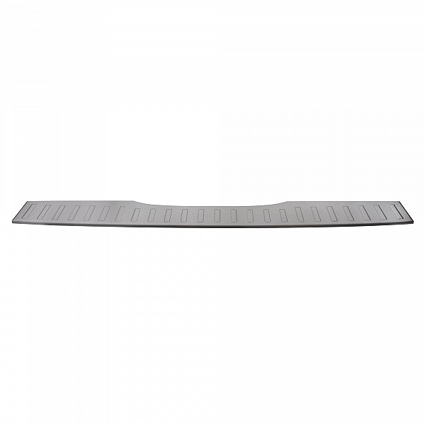Stainless Steel Rear Bumper Protector Compatible With Mercedes Benz V Class & Vito 05.2014-> Rearguard, Tailored Fit Bumper Guard,  Loading Edge Protector- Colour Brushed Stainless Steel