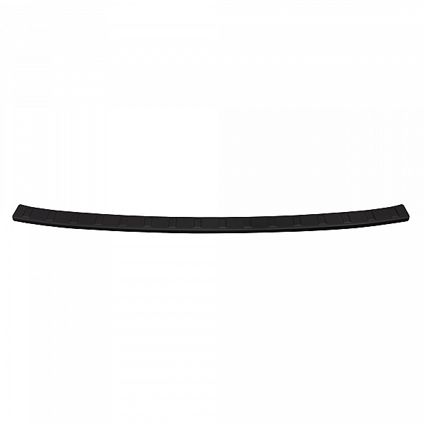 Stainless Steel Rear Bumper Protector Compatible With Cupra Born 11.2021-> Rearguard, Tailored Fit Bumper Guard,  Loading Edge Protector- Colour Matte Black Powdercoated Stainless Steel