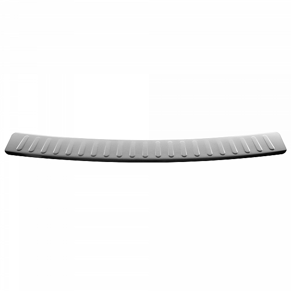Stainless Steel Rear Bumper Protector Compatible With Mercedes Benz C Class T Modell (Estate) S205 09.2014-02.2021 Rearguard, Tailored Fit Bumper Guard,  Loading Edge Protector- Colour Brushed Stainless Steel