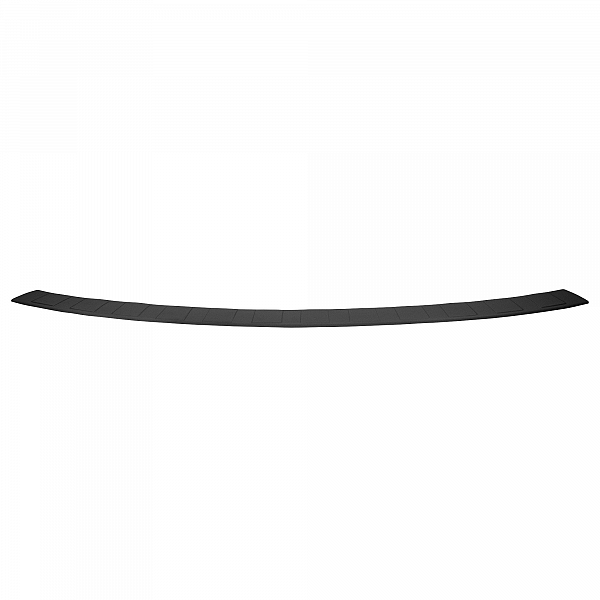 Stainless Steel Rear Bumper Protector Compatible With Ford Kuga ST Line & Hybrid 03.2020-> Rearguard, Tailored Fit Bumper Guard,  Loading Edge Protector- Colour Matte Black Powdercoated Stainless Steel