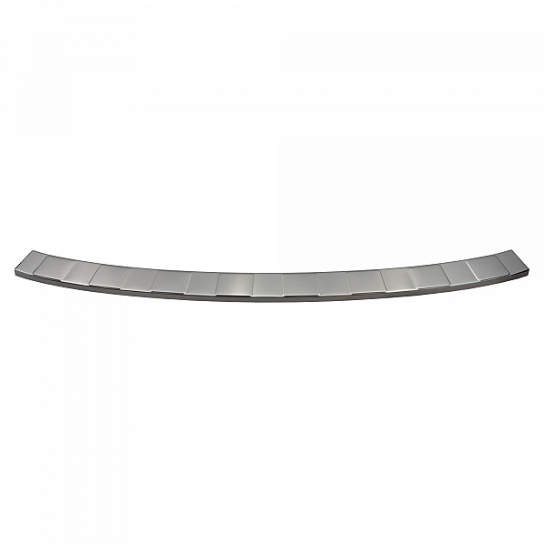 Stainless Steel Rear Bumper Protector Compatible With Ford Kuga ST Line & Hybrid 03.2020-> Rearguard, Tailored Fit Bumper Guard,  Loading Edge Protector- Colour Polished Stainless Steel (Chrome)