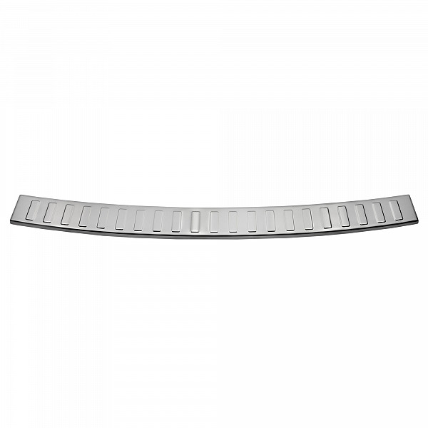 Stainless Steel Rear Bumper Protector Compatible With BMW 5 series Touring (Estate) G31 (not for M Sport) 06.2017-06.2020 Rearguard, Tailored Fit Bumper Guard,  Loading Edge Protector- Colour Polished Stainless Steel (Chrome)