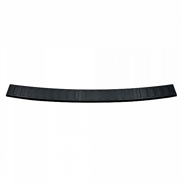 Stainless Steel Rear Bumper Protector Compatible With BMW 5 series Touring (Estate) G31 (not for M Sport) 06.2017-06.2020 Rearguard, Tailored Fit Bumper Guard,  Loading Edge Protector- Colour Black Mirror Stainless Steel (Black Chrome)