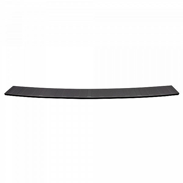 Stainless Steel Rear Bumper Protector Compatible With Fiat Scudo 05.2022-> Rearguard, Tailored Fit Bumper Guard,  Loading Edge Protector- Colour Dark Grey Brushed Stainless Steel