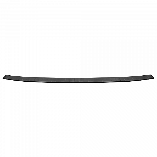Stainless Steel Rear Bumper Protector Compatible With Hyundai Tucson IV 12.2020-> Rearguard, Tailored Fit Bumper Guard,  Loading Edge Protector- Colour Dark Grey Brushed Stainless Steel