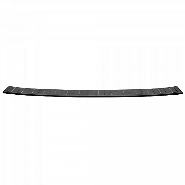 Stainless Steel Rear Bumper Protector Compatible With Mercedes Benz Citan T Class W420 10.2021-> Rearguard, Tailored Fit Bumper Guard,  Loading Edge Protector- Colour Dark Grey Brushed Stainless Steel