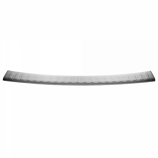Stainless Steel Rear Bumper Protector Compatible With Mercedes Benz E Class T Modell (Estate) S213 09.2016-09.2020 Rearguard, Tailored Fit Bumper Guard,  Loading Edge Protector- Colour Brushed Stainless Steel