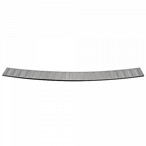 Stainless Steel Rear Bumper Protector Compatible With BMW X3 F25 11.2010-09.2017 Rearguard, Tailored Fit Bumper Guard,  Loading Edge Protector- Colour Brushed Stainless Steel