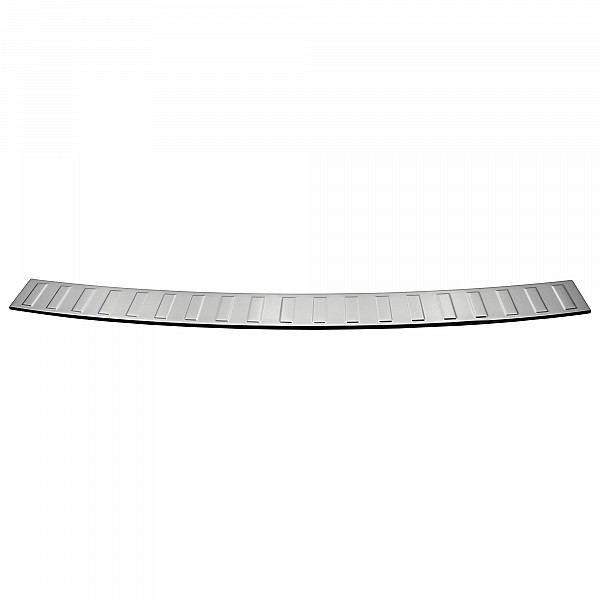 Stainless Steel Rear Bumper Protector Compatible With BMW X3 F25 11.2010-09.2017 Rearguard, Tailored Fit Bumper Guard,  Loading Edge Protector- Colour Polished Stainless Steel (Chrome)