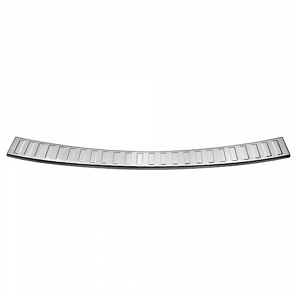 Stainless Steel Rear Bumper Protector Compatible With BMW 3 series Touring (Estate) G21 for M Sport 09.2019-06.2022 (only for M Sport) Rearguard, Tailored Fit Bumper Guard,  Loading Edge Protector- Colour Polished Stainless Steel (Chrome)