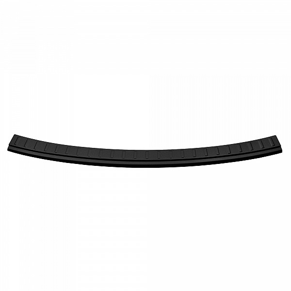 Stainless Steel Rear Bumper Protector Compatible With Porsche Macan 04.2014-03.2024 Rearguard, Tailored Fit Bumper Guard,  Loading Edge Protector- Colour Matte Black Powdercoated Stainless Steel