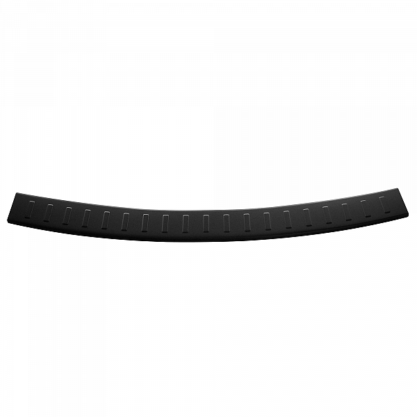 Stainless Steel Rear Bumper Protector Compatible With Seat Alhambra 10.2010-04.2020 Rearguard, Tailored Fit Bumper Guard,  Loading Edge Protector- Colour Matte Black Powdercoated Stainless Steel