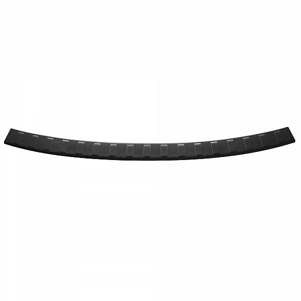 Stainless Steel Rear Bumper Protector Compatible With Volvo XC60 07.2017-> Rearguard, Tailored Fit Bumper Guard,  Loading Edge Protector- Colour Matte Black Powdercoated Stainless Steel