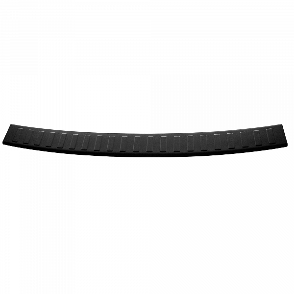 Stainless Steel Rear Bumper Protector Compatible With BMW 5 series Touring (Estate) G31 (not for M Sport) 06.2017-06.2020 Rearguard, Tailored Fit Bumper Guard,  Loading Edge Protector- Colour Matte Black Powdercoated Stainless Steel