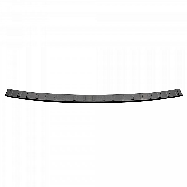 Stainless Steel Rear Bumper Protector Compatible With Peugeot 3008 10.2016-11.2023 Rearguard, Tailored Fit Bumper Guard,  Loading Edge Protector- Colour Dark Grey Brushed Stainless Steel