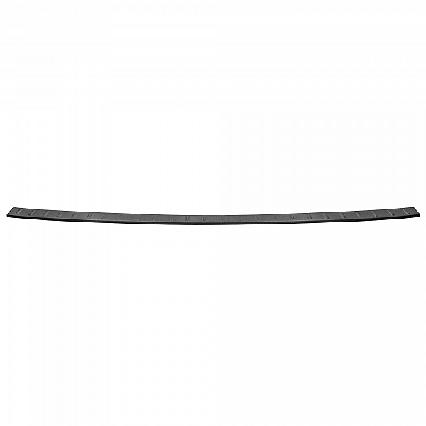 Stainless Steel Rear Bumper Protector Compatible With Suzuki S-Cross 01.2022-> Rearguard, Tailored Fit Bumper Guard,  Loading Edge Protector- Colour Dark Grey Brushed Stainless Steel