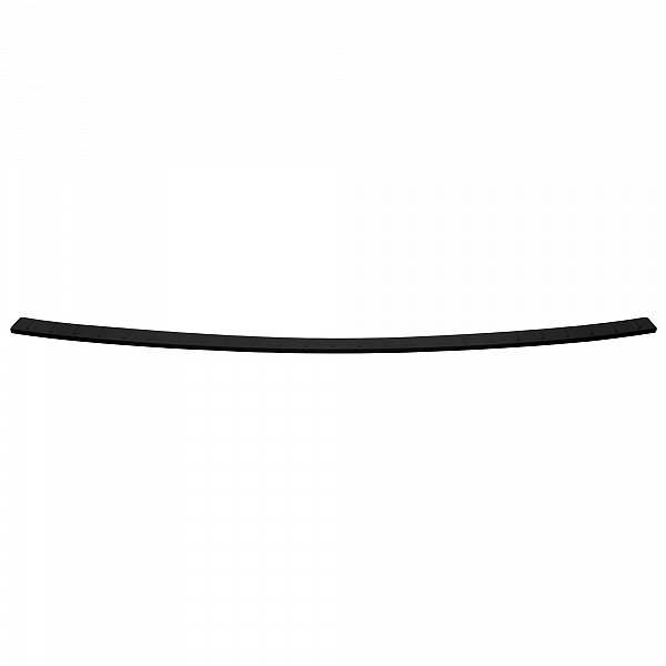 Stainless Steel Rear Bumper Protector Compatible With Suzuki S-Cross 01.2022-> Rearguard, Tailored Fit Bumper Guard,  Loading Edge Protector- Colour Matte Black Powdercoated Stainless Steel
