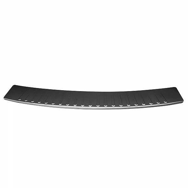 Stainless Steel Rear Bumper Protector Compatible With MINI Countryman R60 09.2010-11.2016 Rearguard, Tailored Fit Bumper Guard,  Loading Edge Protector- Colour Dark Grey Brushed Stainless Steel