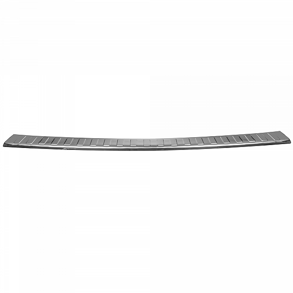 Stainless Steel Rear Bumper Protector Compatible With Mercedes Benz E Class T Modell (Estate) S213 09.2016-09.2020 Rearguard, Tailored Fit Bumper Guard,  Loading Edge Protector- Colour Polished Stainless Steel (Chrome)