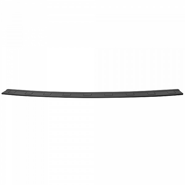 Stainless Steel Rear Bumper Protector Compatible With Dacia Duster III 06.2024-> Rearguard, Tailored Fit Bumper Guard,  Loading Edge Protector- Colour Matte Black Powdercoated Stainless Steel
