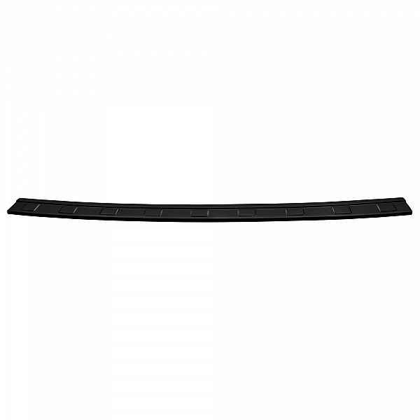 Stainless Steel Rear Bumper Protector Compatible With Dacia Duster III 06.2024-> Rearguard, Tailored Fit Bumper Guard,  Loading Edge Protector- Colour Black Mirror Stainless Steel (Black Chrome)