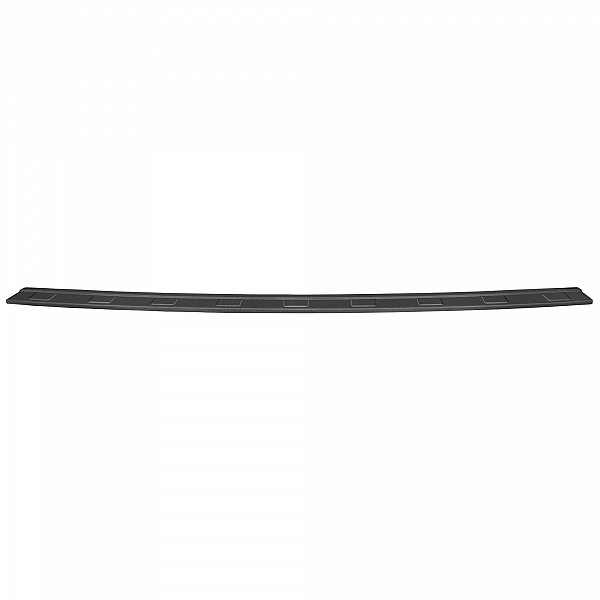 Stainless Steel Rear Bumper Protector Compatible With Dacia Duster III 06.2024-> Rearguard, Tailored Fit Bumper Guard,  Loading Edge Protector- Colour Dark Grey Brushed Stainless Steel