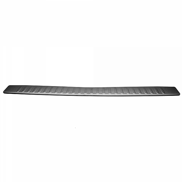 Stainless Steel Rear Bumper Protector Compatible With Mercedes Benz Vito & Viano W639 & V639 06.2003-04.2014 Rearguard, Tailored Fit Bumper Guard,  Loading Edge Protector- Colour Dark Grey Brushed Stainless Steel