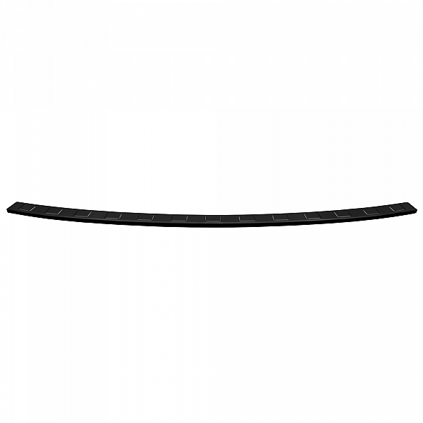 Stainless Steel Rear Bumper Protector Compatible With Jeep Grand Cherokee 07.2022-> Rearguard, Tailored Fit Bumper Guard,  Loading Edge Protector- Colour Black Mirror Stainless Steel (Black Chrome)